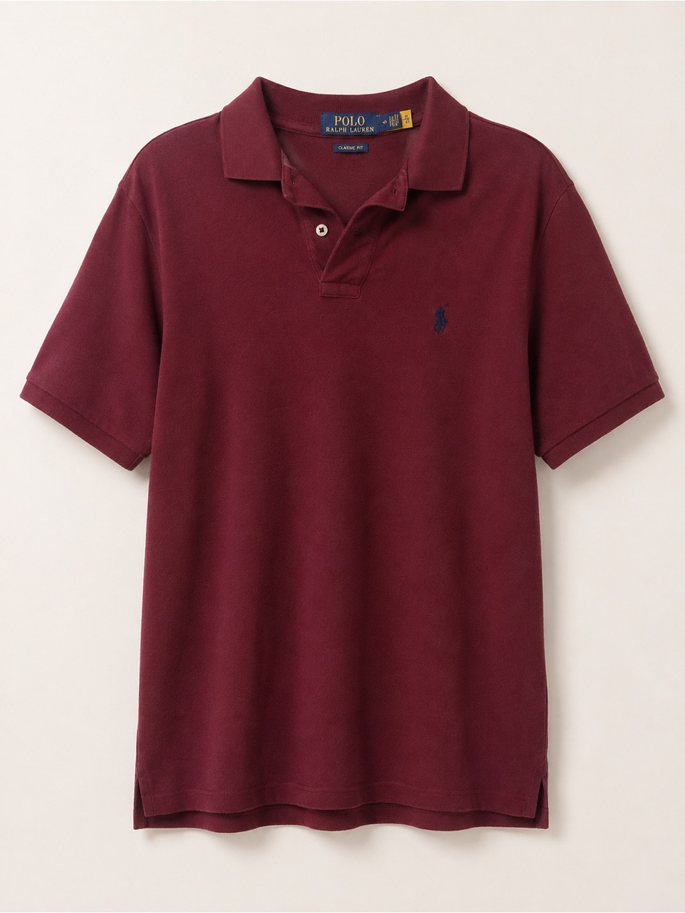 Polo by Ralph Lauren Maroon Short-Sleeve Polo Shirt